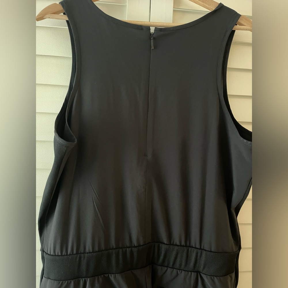 Athleta Brooklyn Jumpsuit Black Size 16 - Picture 6 of 10